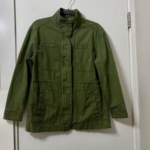 Old Navy Women's Military-Style Olive Utility Jacket